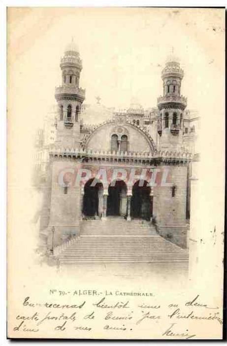CPA Alger La Cathedrale