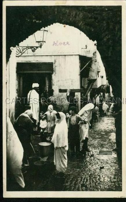 Alger Casbah Fontaine de la rue N FISSAH