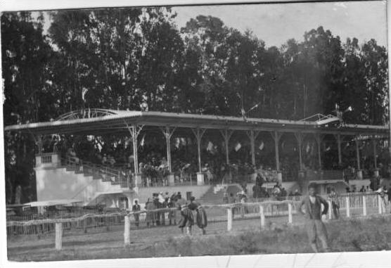 carte photo MOSTAGANEM  tribune terrain des fêtes