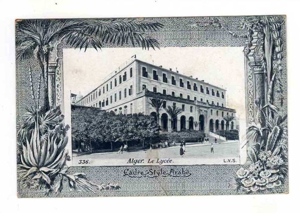 alger (cadre style arabe) le lycee