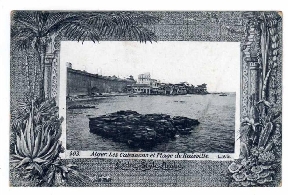 alger (cadre style arabe) les cabanons et plage de raisville