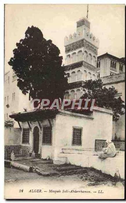 CPA Alger Mosquee Sidi Abderrhaman