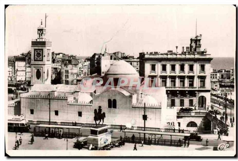 CPA Alger La Grande Mosquee Djama Djedid