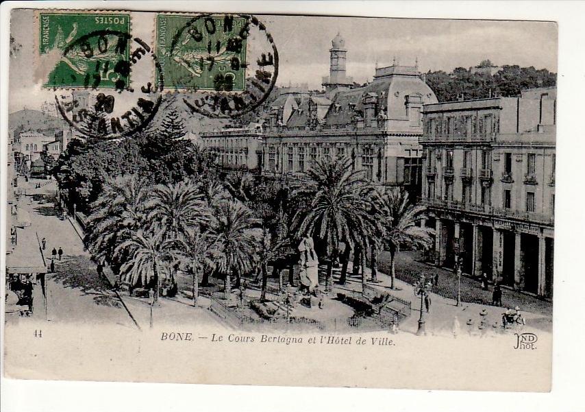 Bone - le cours Bertagna, l'hôtel de ville