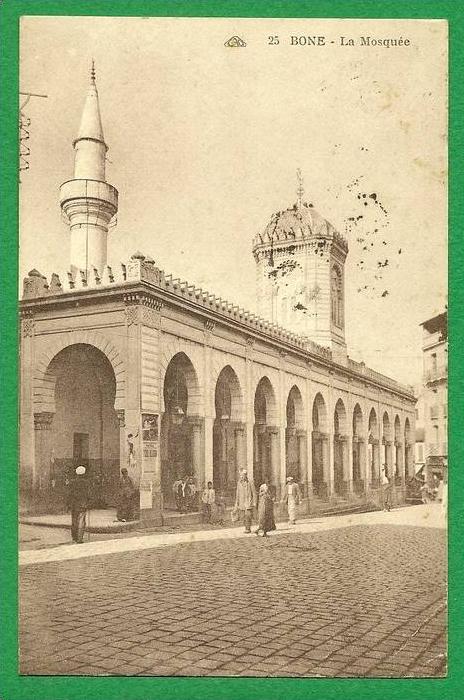 cpa  Algérie  BONE  la Mosquée       .............LMJ19