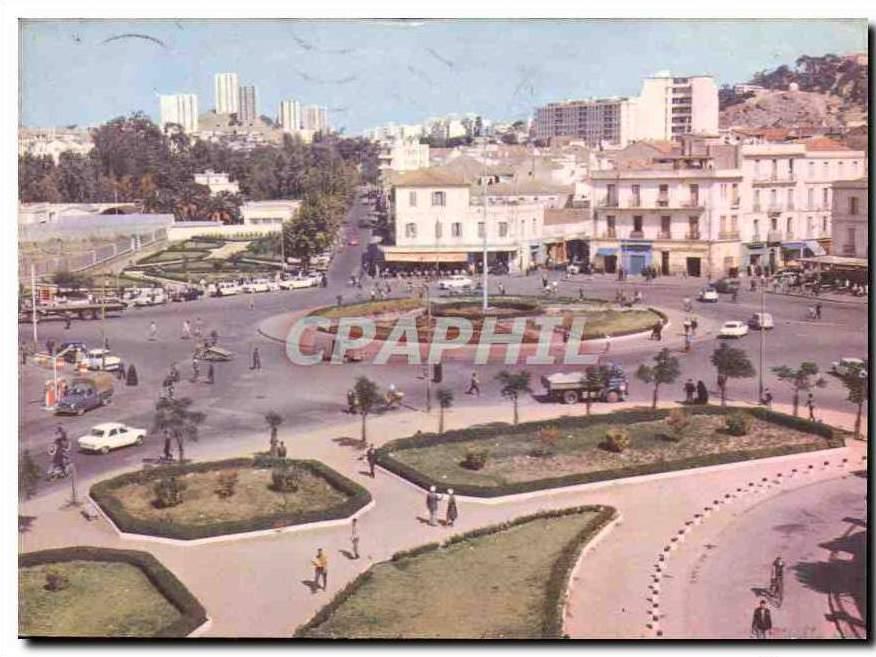 CPM Couleurs et lumieres d'Algerie Annaba Rond point Ancene Ennouri