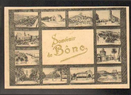 Algérie - Souvenir de Bône -- Multi vues