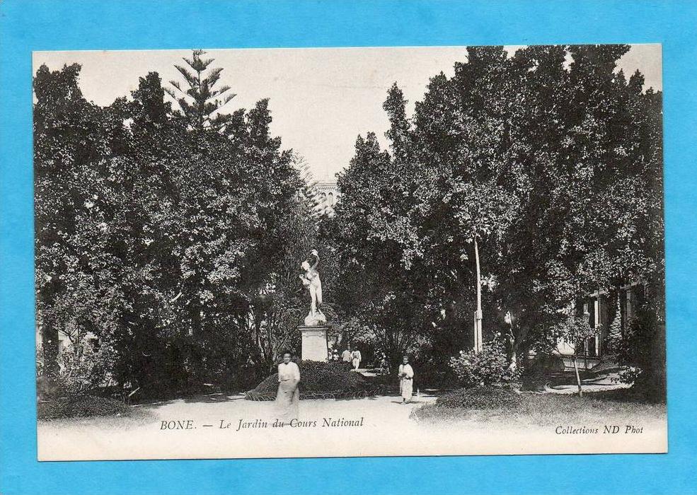 Bône. - Le Jardin du Cours National.