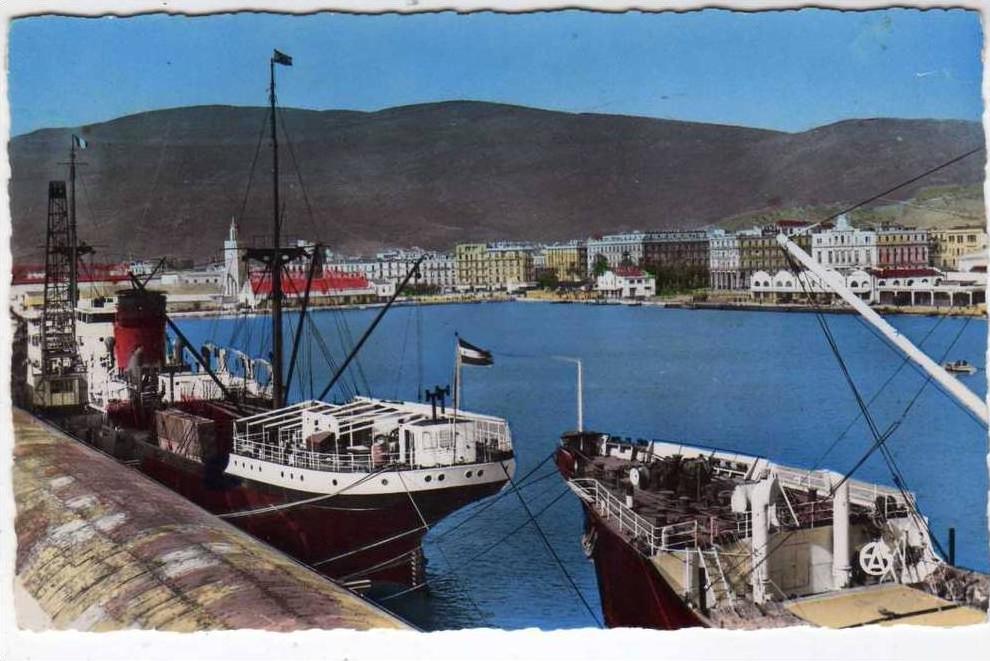 Carte Postale  BONE VUE PARTIELLE DU PORT ALGERIE Annaba
