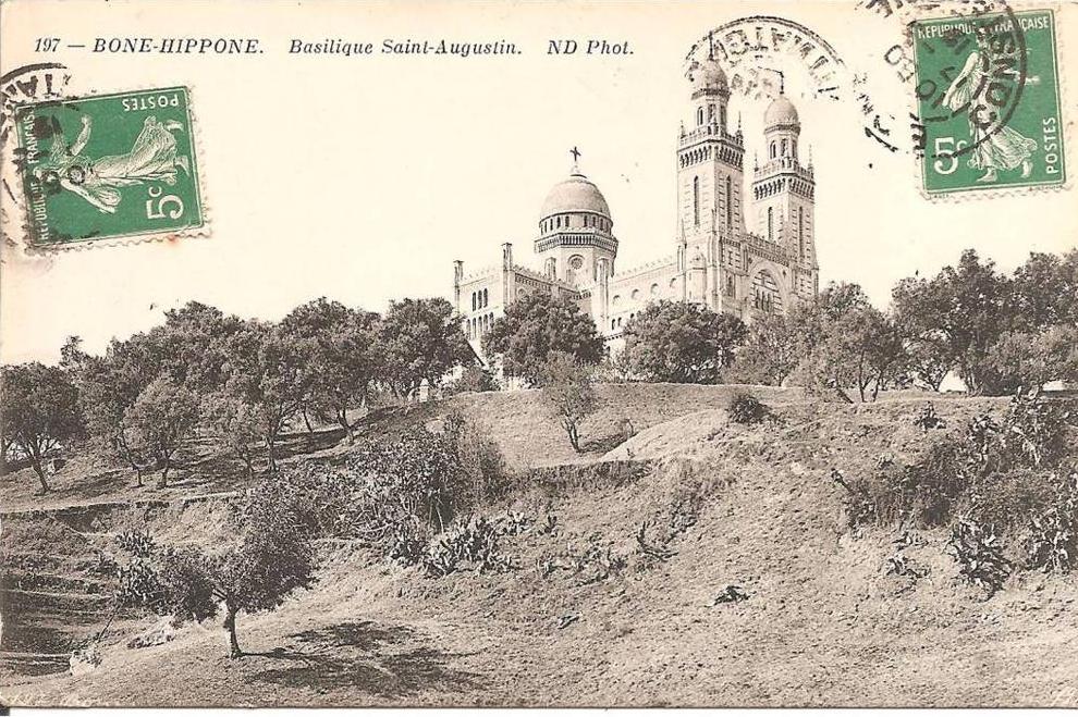 BONE-HIPPONE (ALGERIE) Basilique Saint-Augustin en 1912