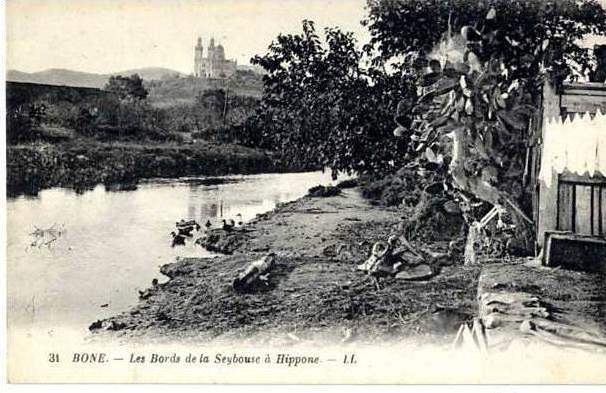 ALGERIE  BONE  LES BORDS DE LA SEYBOUSE A HIPPONE