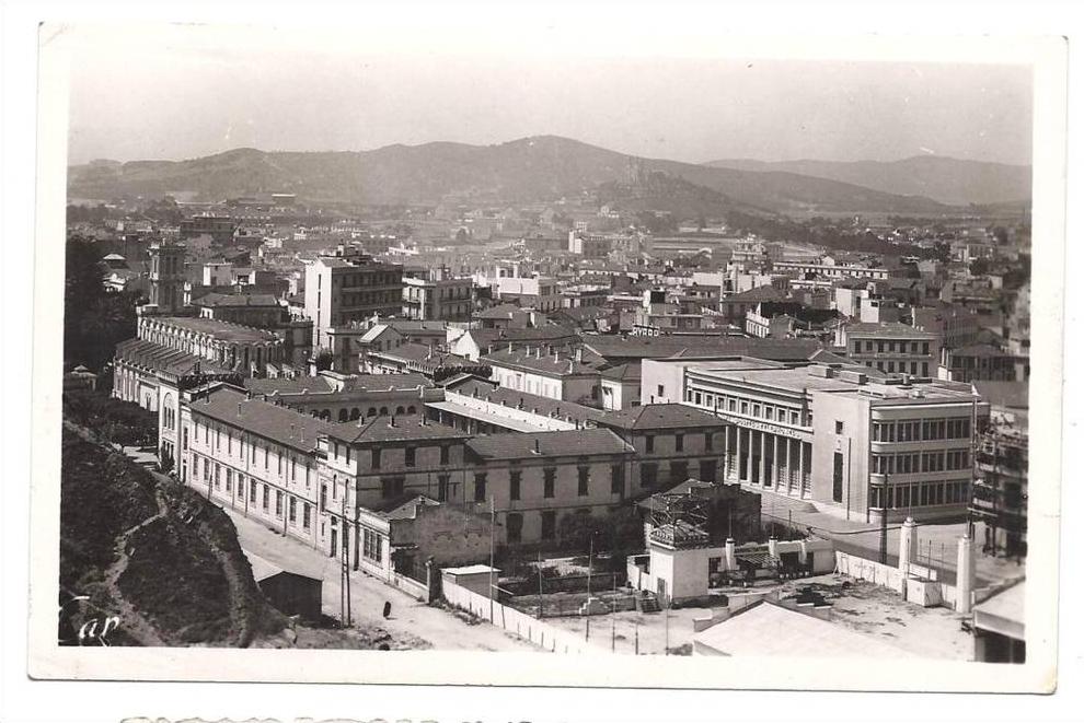 CPA 1945 ALGERIE - BONE - ANNABA - Vue panoramique sur la nouvelle Poste