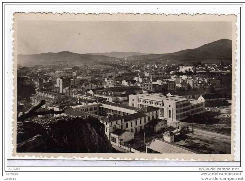 (algérie) BONE Vue générale La nouvelle Poste (1956).