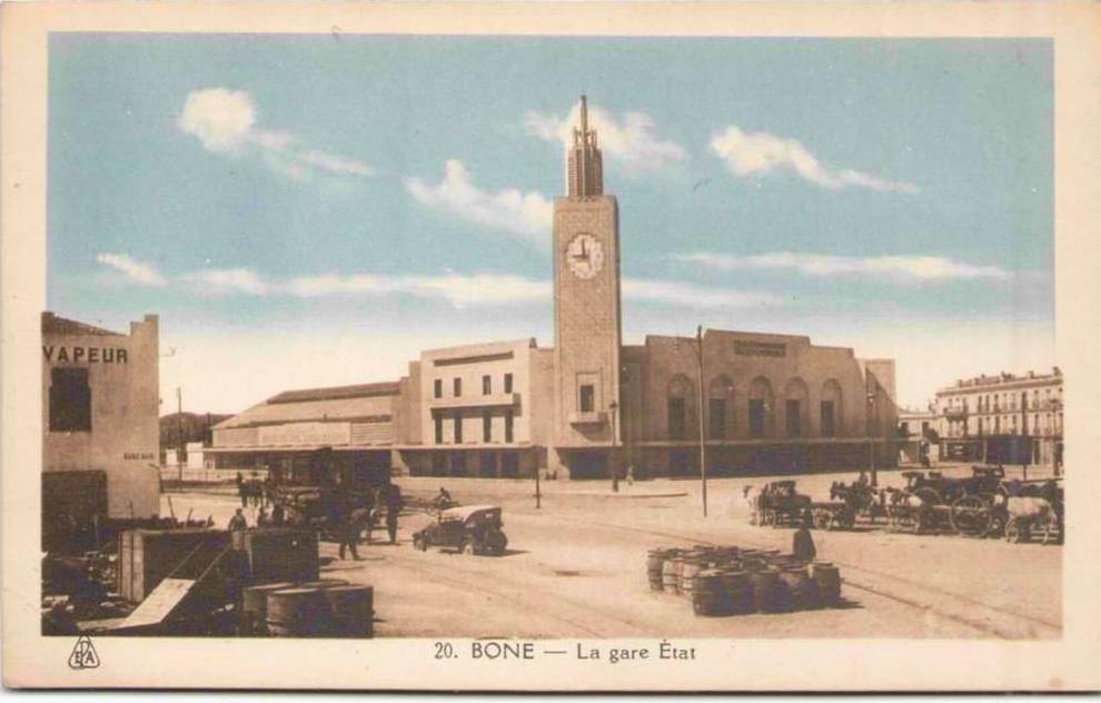 Algérie - BONE - La Gare État