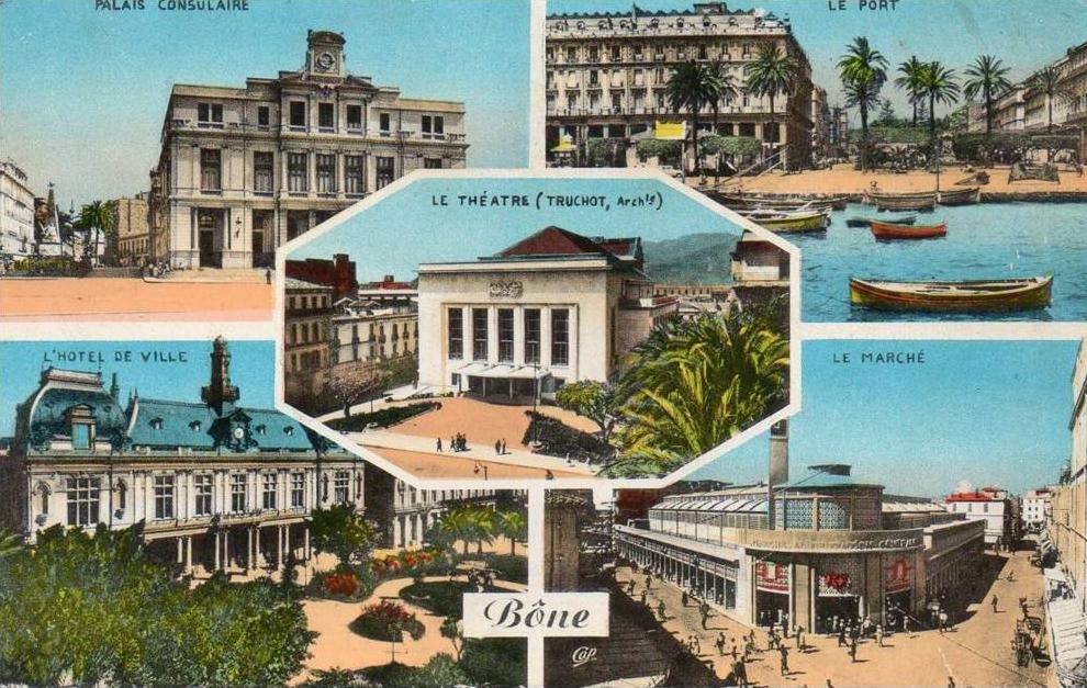 CARTE POSTALE. ALGERIE. ANNABA. BONE.