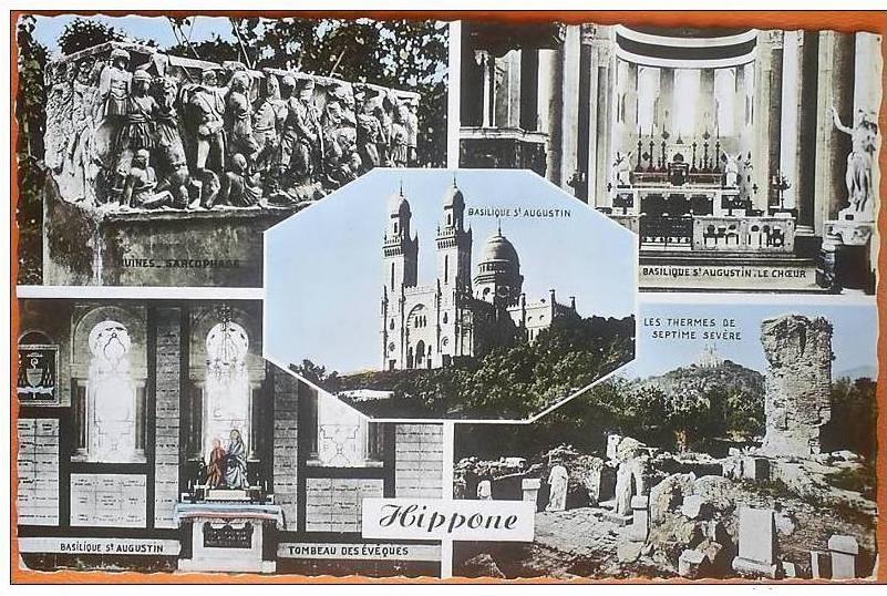 C. Postale  ALGERIE - BONE - HIPPONE - SOUVENIR