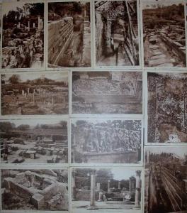 LOT 12 CPA HIPPONE (BONE ANNABA) RUINES ROMAINESTHERMES MUR PUNIQUE TOMBEAUX ARABES ETC