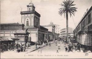 Bône - La Rue Bugeaud et le Marché Arabe