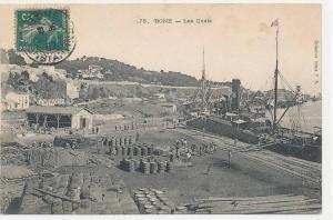 ALGERIE  )) BONE   ANNABA   les quais  78