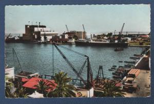 ALGERIE Annaba - CP COLORISEE BONE - LE PORT - BROMOCOLOR CAP N°175