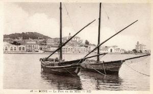 ALGERIE(BONE) BATEAU DE PECHE