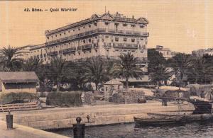 Bône - Quai Warnier, animé