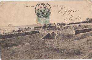 CPA ALGERIE BONE Les Remparts vue prise des Caroubiers 1906