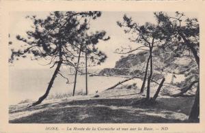 AFRIQUE DU NORD,FRANCE COLONIES,algerie française,BONE,ANNABA,192 0,baie,corniche,chemin ancien
