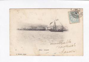 CPA précurseur - BONE - Le Port - 1905 - voilier