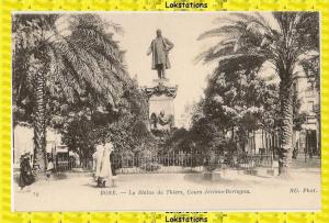 BONE - La Statue de Thiers , Cours Jérome Bertagna