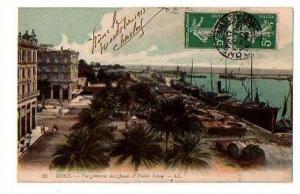 BÔNE ANNABA     Vue Générale Des Quais Et Palais Lecoq  - LL N° 35