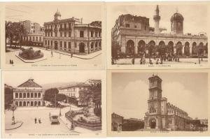 Lot 4 cartes postales Bone Algérie française années 1910