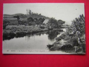 CPA-BONE ( ANNABA ) -LA SEYBOUSE A HIPPONE ET  SAINT-AUGUSTIN -NON VOYAGEE-CARTE EN BON ETAT