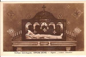 ALGERIEBONE BASILIQUE SAINT AUGUSTIN CHASSE RELIQUAIRE