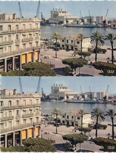 Lot cartes postales port de Bone Algérie française AFN