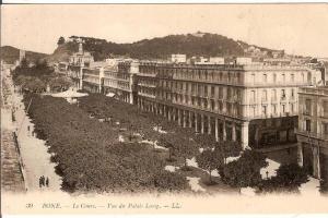 ALGERIEBONE LE COURS VUE DU PALAIS LECOQ
