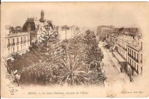 ALGERIEBONE LE COURS NATIONAL VUE PRISE DE L´EGLISE N°39