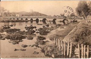 ALGERIE BONE PONT SUR LA SEYBOUSE VUE SUR LA BASILIQUE N°58