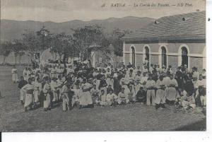 ALGERIE - BATNA - La corvée des Patates