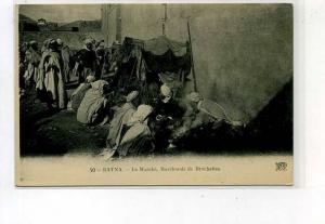 AFRIQUE          ALGERIE     BATNA     LE MARCHE  MARCHANDS DE BROCHETTES