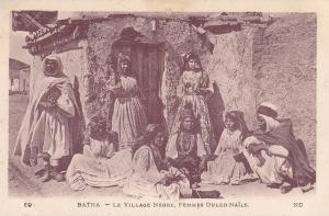 CPA - BATNA - le village nègre - femmes ouled naïls - 59
