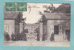 BATNA  -  Caserne  des  Zouaves  -  1914  -  BELLE CARTE  ANIMEE -