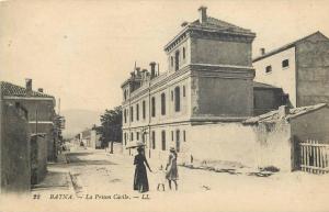 ETRAN 409 CPA  BATNA la prison civile    animation  belle carte