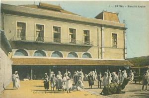 CPA    Batna   Marché Arabe     animé  colorisé     envoyée en 1912                G-481