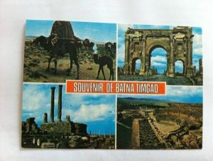 ALGERIE . SOUVENIR de BATNA  timgad multivues ecrite tres bon etat
