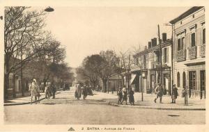 ALGERIE - BATNA - AVENUE DE FRANCE - TABAC-JOURNAUX JULES BERNARD