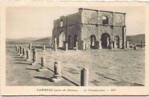 LAMBESE (près de Batna) - Le Praetorium