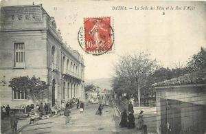 ALGERIE  BATNA  la salle des fêtes et rue d'alger 2 scans