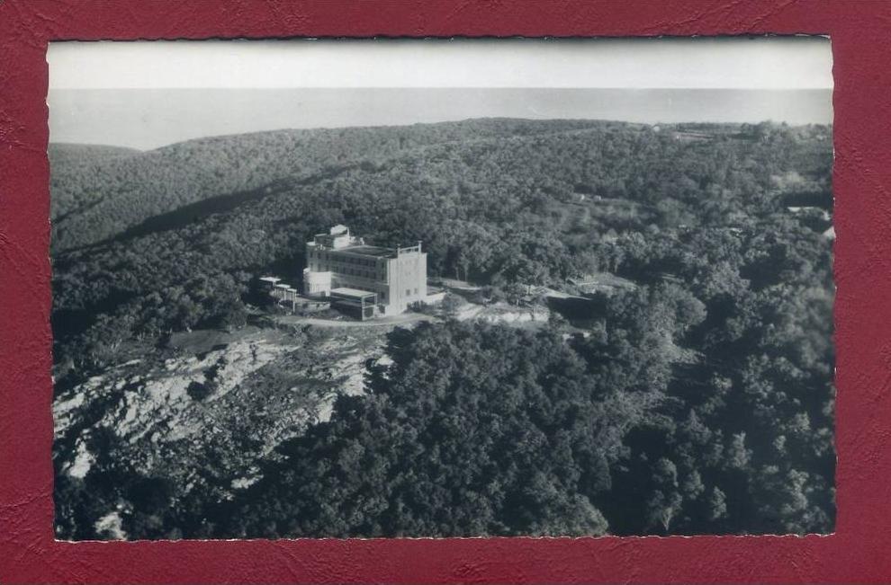 CPSM ALGERIE - BUGEAUD - BONE -  Hotel CASINO du Rocher Vue Aérienne (Syndicat D´initiative) -Magniaux 5- Actuel SERAIDI