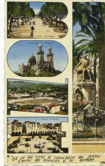 Bone No 805 Stade Stadium, Cours Bertagna Place Le Cimetière de Bone donne envie de mourir